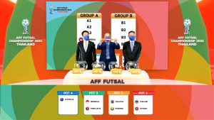 AFF Futsal Championship 2022 Thailand Official Draw_Moment 2